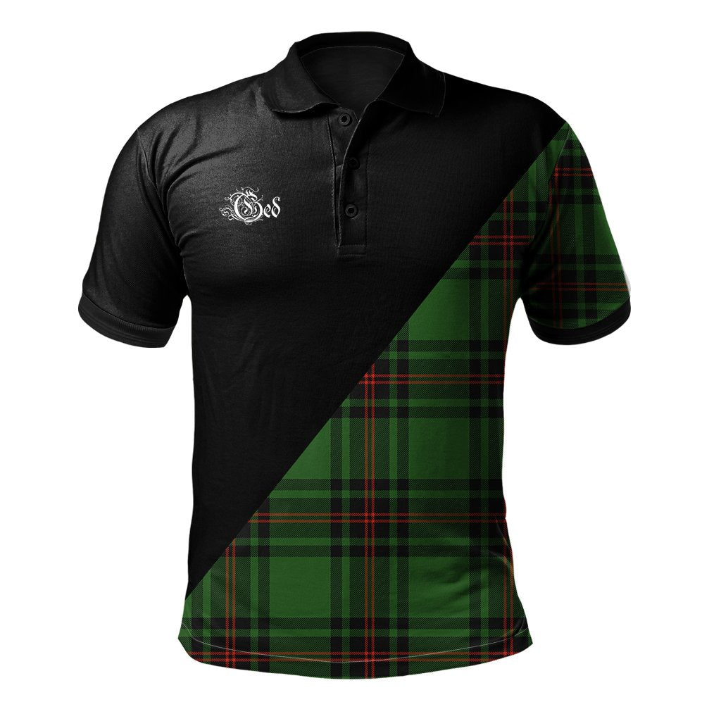 Clan Ged Clan - Military Polo Shirt CR98 Ged Tartan Tartan Polo   