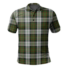 Clan Gillies Dress Green Tartan Polo Shirt XZ80 Gillies Dress Green Tartan Tartan Polo   