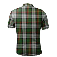 Clan Gillies Dress Green Tartan Polo Shirt XZ80 Gillies Dress Green Tartan Tartan Polo   