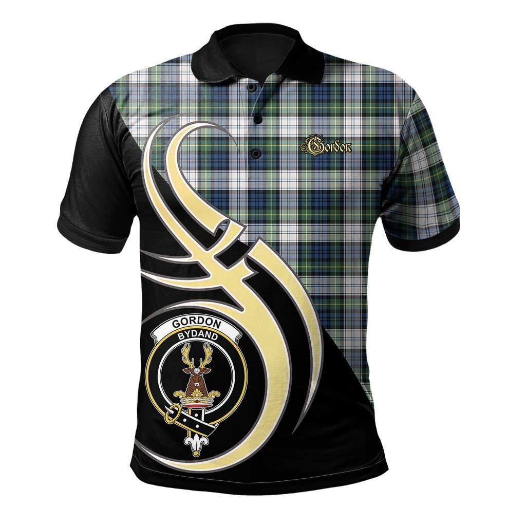 Clan Gordon Dress Ancient Tartan Polo Shirt - Believe In Me Style EU62 Gordon Dress Ancient Tartan Tartan Polo   