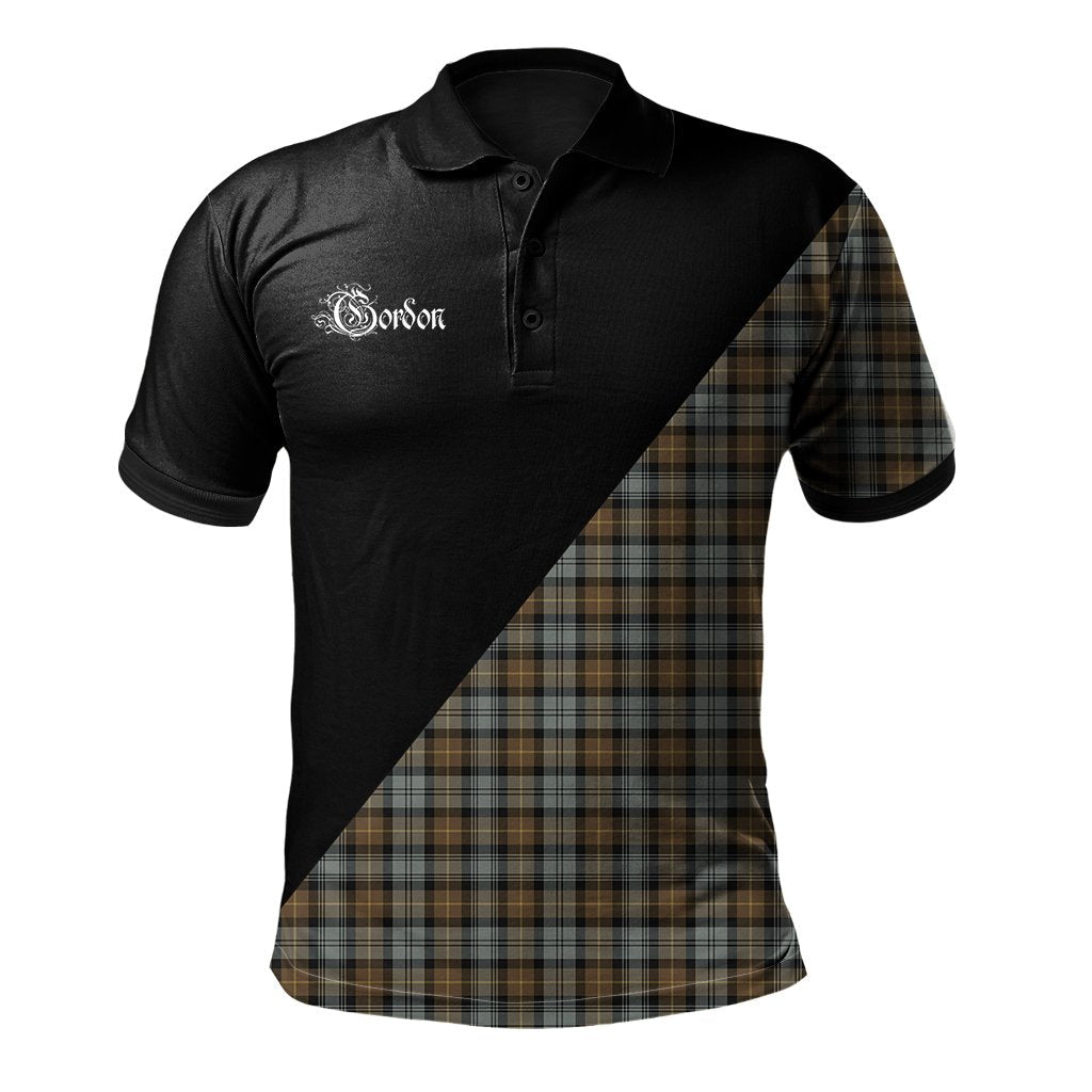 Clan Gordon Weathered Clan - Military Polo Shirt PY58 Gordon Weathered Tartan Tartan Polo   