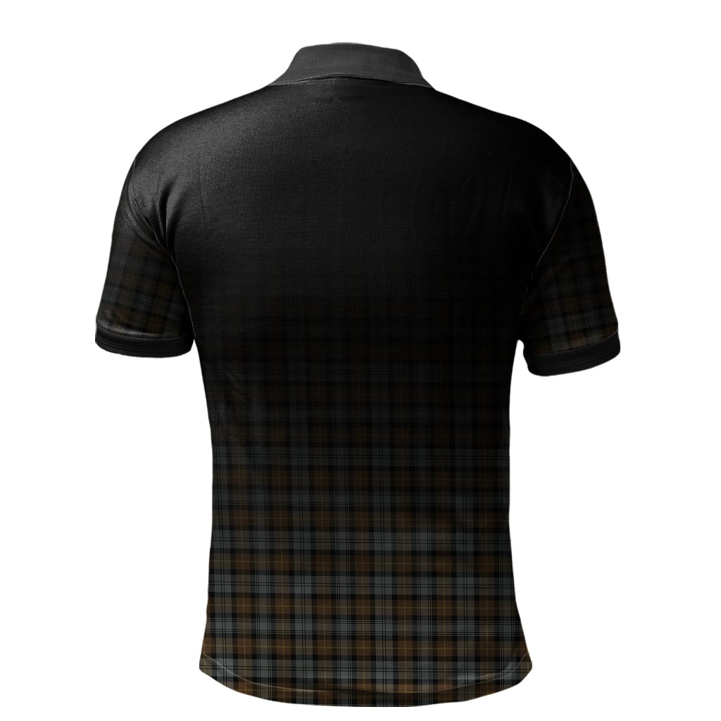 Clan Gordon Weathered Tartan Polo Shirt - Alba Celtic Style AE75 Gordon Weathered Tartan Tartan Polo   