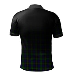 Clan Gunn Tartan Polo Shirt - Alba Celtic Style OW70 Gunn Tartan Tartan Polo   