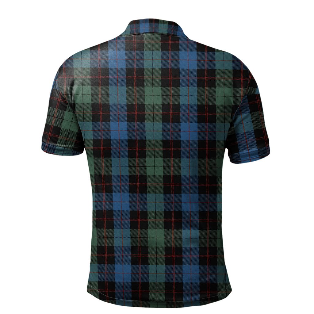 Clan Guthrie Tartan Polo Shirt LH95 Guthrie Tartan Tartan Polo   