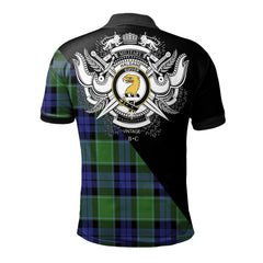 Clan Haldane Clan - Military Polo Shirt AF72 Haldane Tartan Tartan Polo   