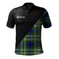 Clan Haliburton Clan - Military Polo Shirt SR29 Haliburton Tartan Tartan Polo   