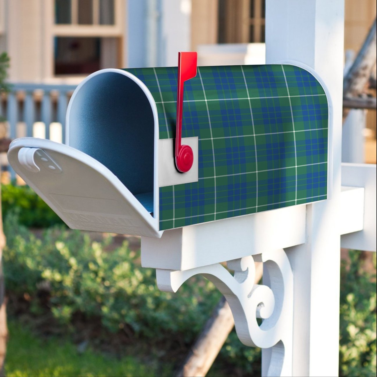 Clan Hamilton Hunting Ancient Tartan Crest Mailbox MO55 Clan Hamilton Tartan Today   