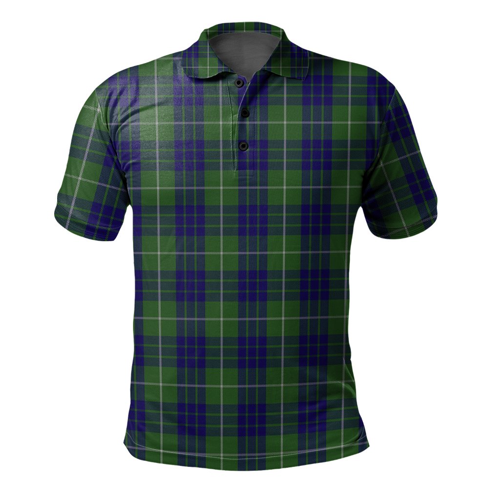 Clan Hamilton Green Hunting Tartan Polo Shirt GA95 Hamilton Green Hunting Tartan Tartan Polo   