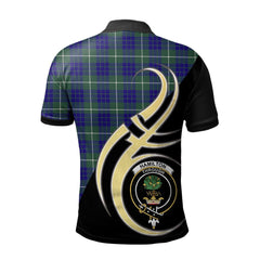 Clan Hamilton Hunting Modern Tartan Polo Shirt - Believe In Me Style FO71 Hamilton Hunting Modern Tartan Tartan Polo   