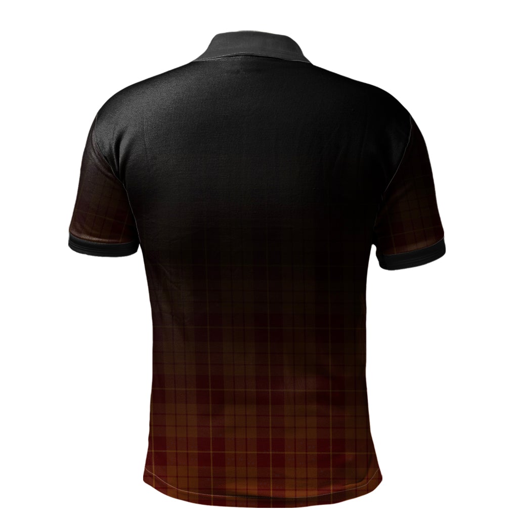 Clan Hamilton Red Tartan Polo Shirt - Alba Celtic Style ZG85 Hamilton Red Tartan Tartan Polo   