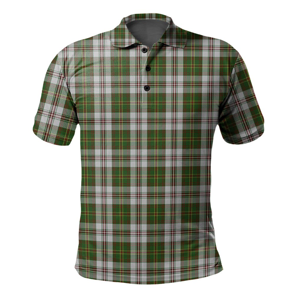 Clan Hay White Dress Tartan Polo Shirt HG12 Hay White Dress Tartan Tartan Polo   