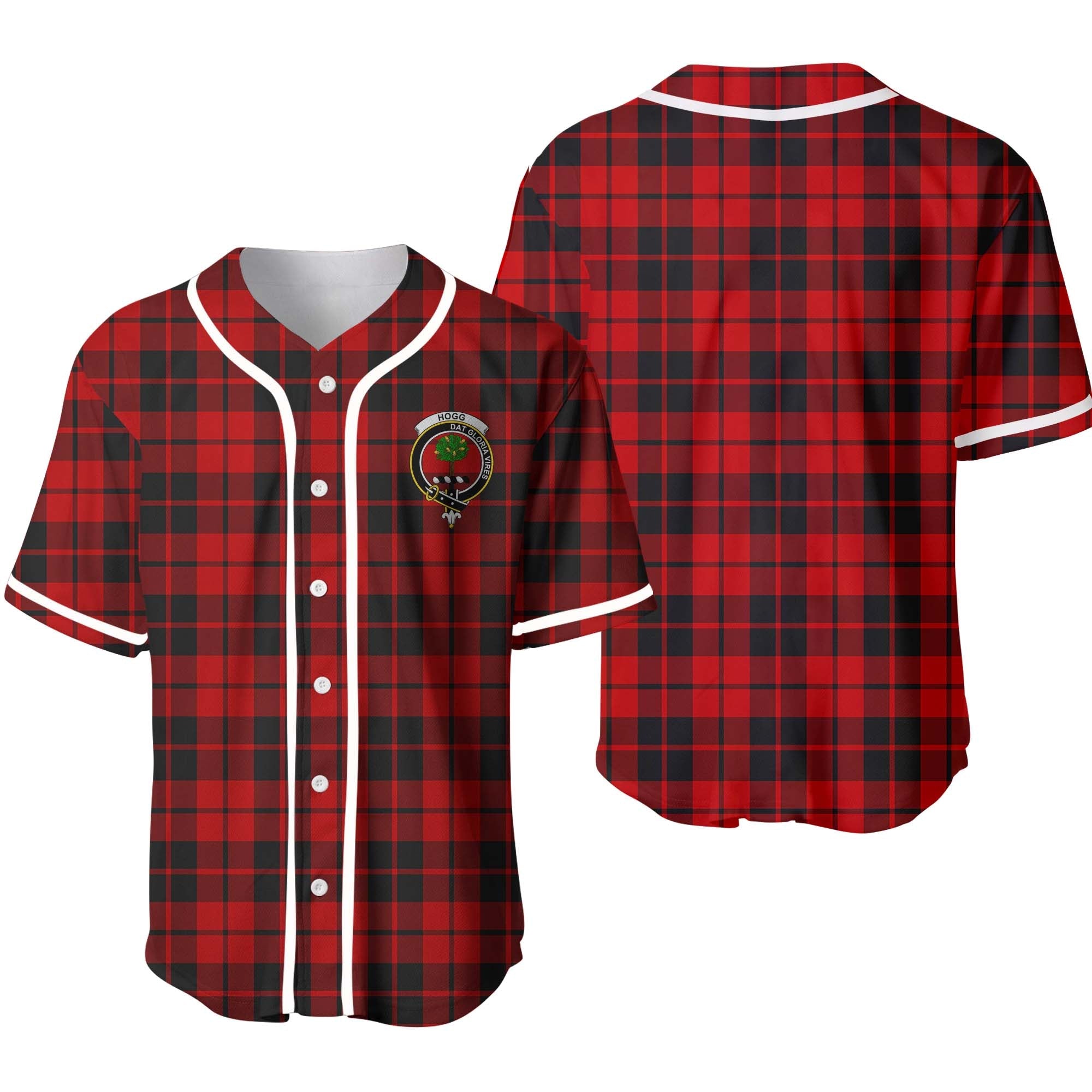 Clan Hogg (or Hog) Tartan Unisex Baseball Jersey MV76SY20 Clan Hogg Tartan Today   