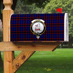 Clan Home Modern Tartan Crest Mailbox LG96 Clan Home/Hume Tartan Today   