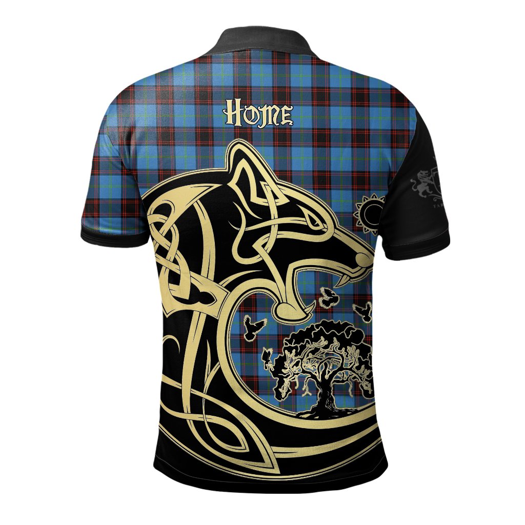 Clan Home Ancient Tartan Polo Shirt Viking Wolf DX29 Home Ancient Tartan Tartan Polo   