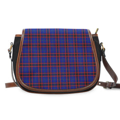 Clan Home Modern Tartan Saddle Handbags FR36 Clan Home/Hume Tartan Today   