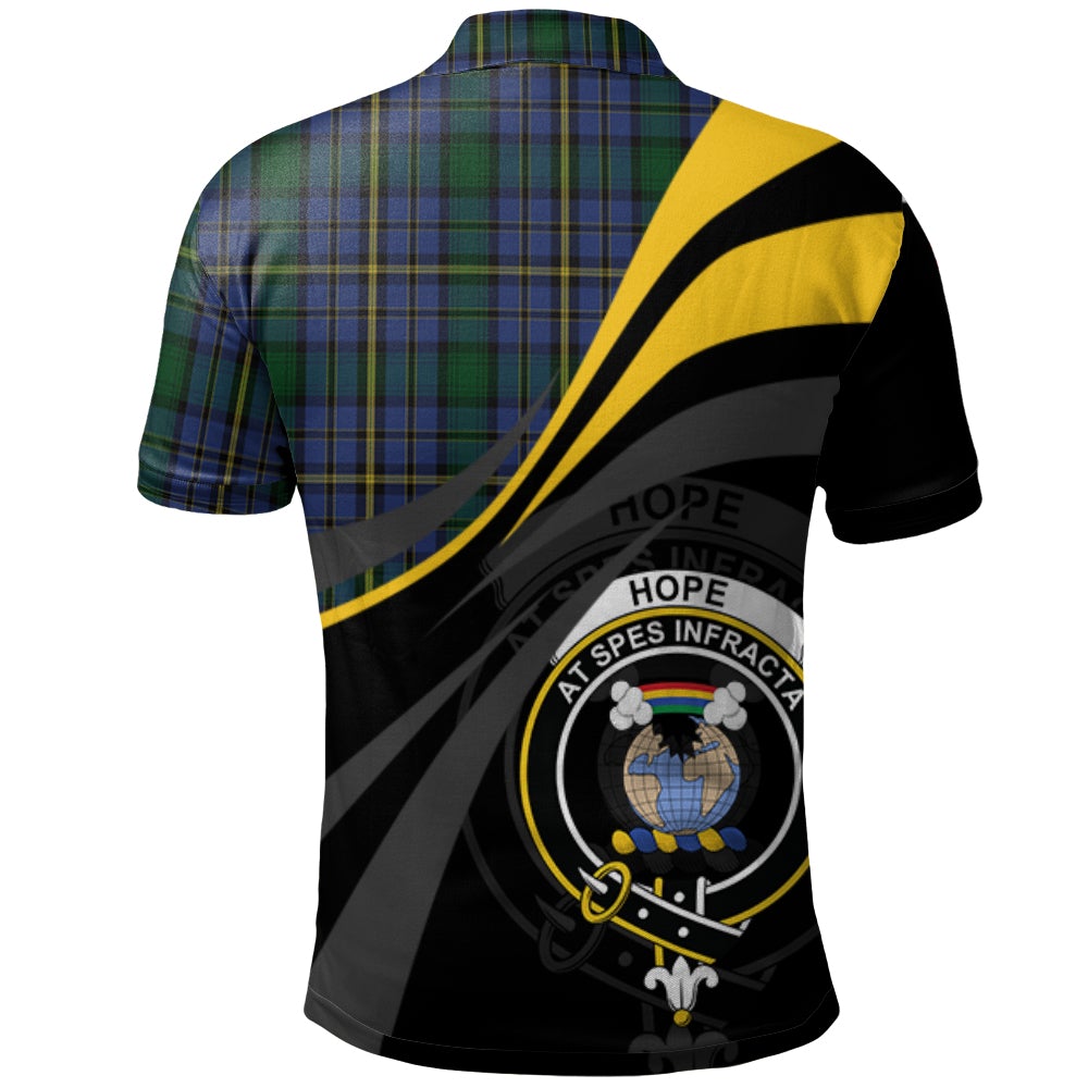 Clan Hope (Vere - Weir) 01 Tartan Polo Shirt - Royal Coat Of Arms Style VQ40 Hope (Vere - Weir) 01 Tartan Tartan Polo   