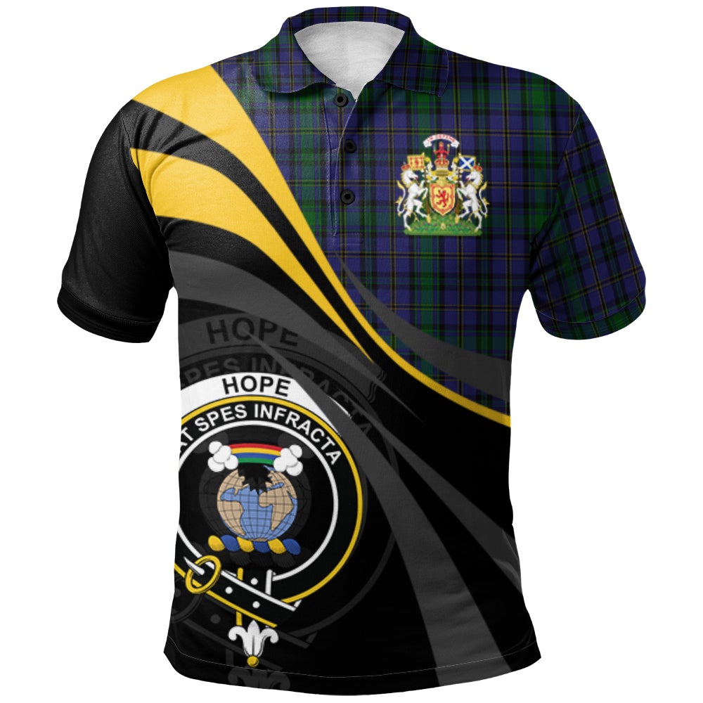 Clan Hope (Vere - Weir) 02 Tartan Polo Shirt - Royal Coat Of Arms Style SO96 Hope (Vere - Weir) 02 Tartan Tartan Polo   