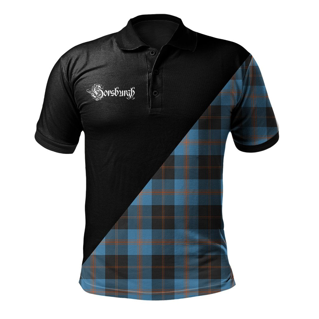 Clan Horsburgh Clan - Military Polo Shirt NL49 Horsburgh Tartan Tartan Polo   