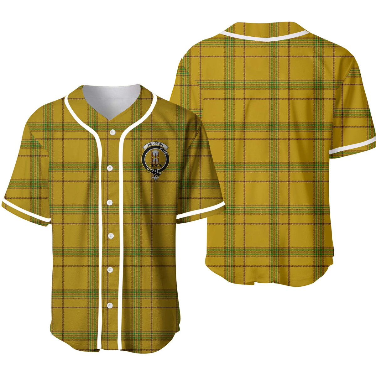 Clan Houston Tartan Unisex Baseball Jersey TV51VJ35 Clan Houston Tartan Today   