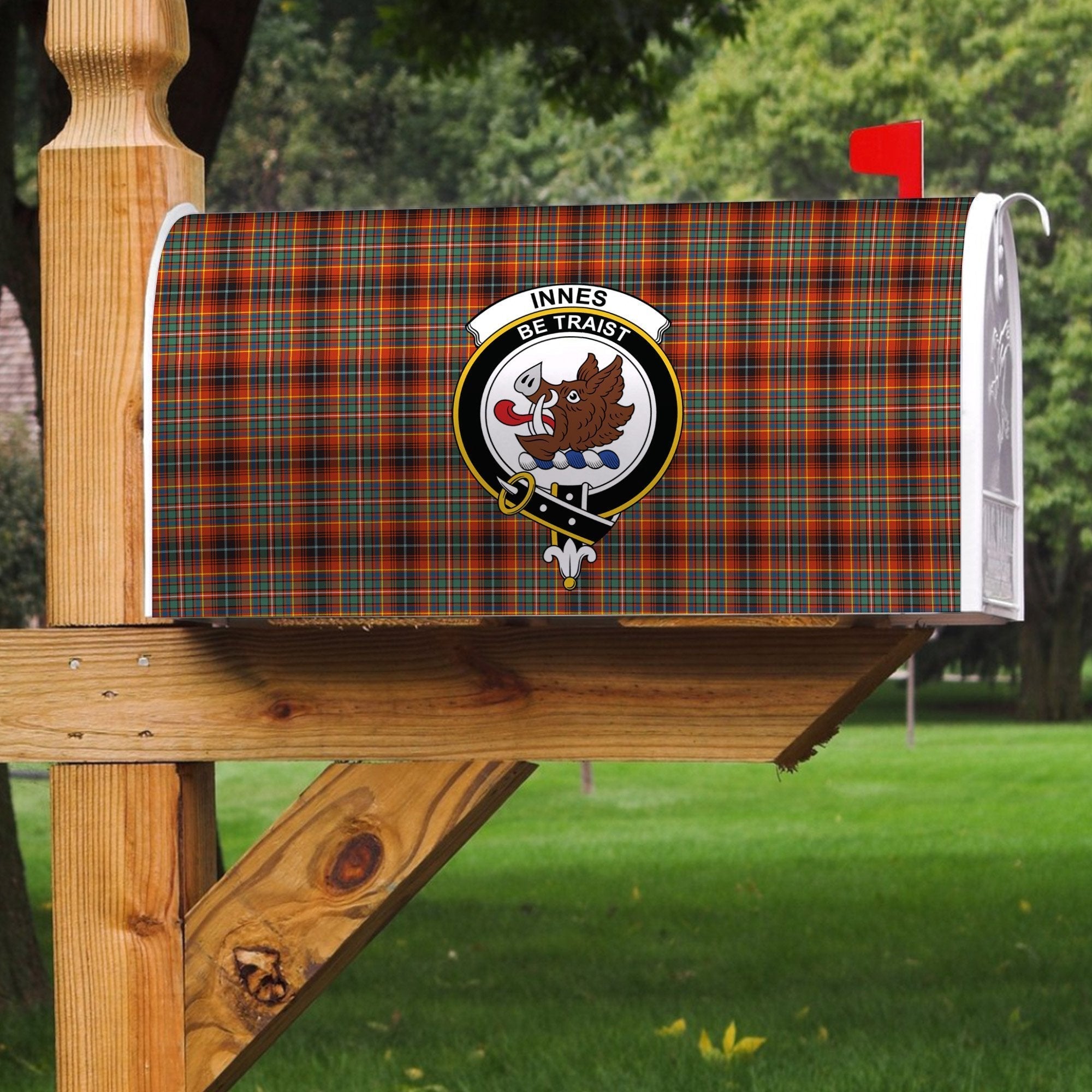 Clan Innes Ancient Tartan Crest Mailbox YG87 Clan Innes Tartan Today   