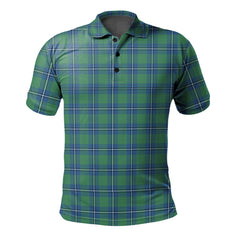 Clan Irvine Ancient Tartan Polo Shirt VP23 Irvine Ancient Tartan Tartan Polo   