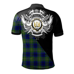 Clan Johnston Modern Clan - Military Polo Shirt XA75 Johnston Modern Tartan Tartan Polo   