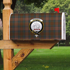 Clan Kennedy Weathered Tartan Crest Mailbox ZT78 Clan Kennedy Tartan Today   