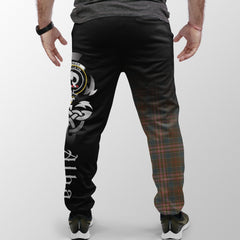 Clan Kennedy Weathered Tartan Crest Jogger Sweatpants  Alba Celtic Style OF66 Clan Kennedy Tartan Today   