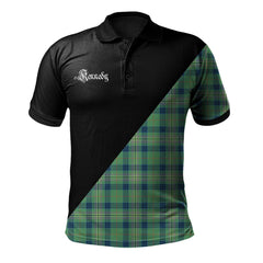 Clan Kennedy Ancient Clan - Military Polo Shirt RC78 Kennedy Ancient Tartan Tartan Polo   