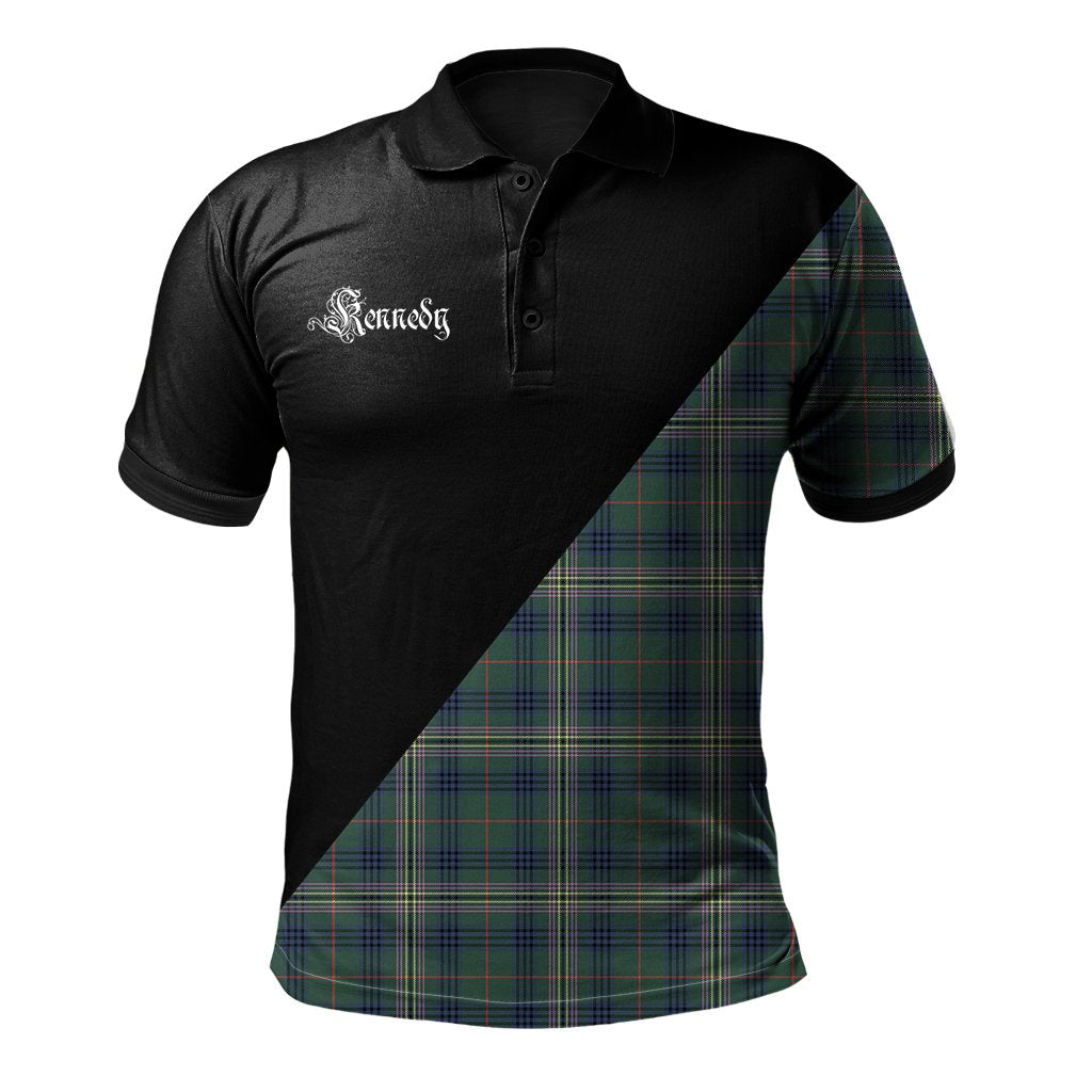 Clan Kennedy Modern Clan - Military Polo Shirt PR37 Kennedy Modern Tartan Tartan Polo   