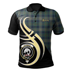 Clan Kennedy Modern Tartan Polo Shirt - Believe In Me Style YL34 Kennedy Modern Tartan Tartan Polo   