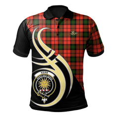 Clan Kerr Modern Tartan Polo Shirt - Believe In Me Style FS35 Kerr Modern Tartan Tartan Polo   