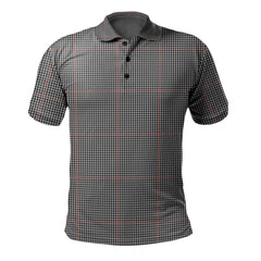 Clan Kerr Shepherd's Plaid Tartan Polo Shirt BS63 Kerr Shepherd's Plaid Tartan Tartan Polo   