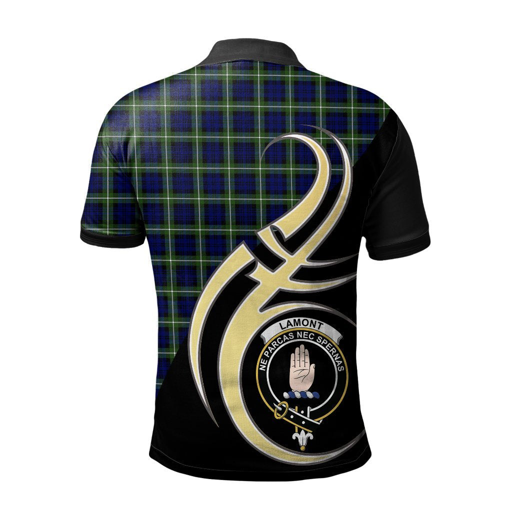 Clan Lamont Modern Tartan Polo Shirt - Believe In Me Style SY18 Lamont Modern Tartan Tartan Polo   