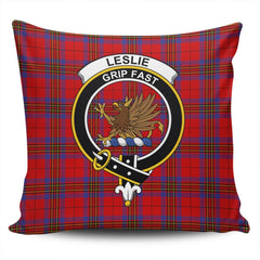 Clan Leslie Modern Tartan Crest Pillow Cover XM29 Clan Leslie Tartan Today   