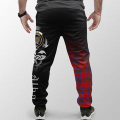 Clan Leslie Modern Tartan Crest Jogger Sweatpants  Alba Celtic Style ZV11 Clan Leslie Tartan Today   