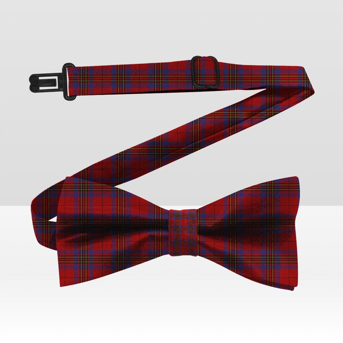 Clan Leslie Modern Tartan Bow Tie NQ40 Clan Leslie Tartan Today   