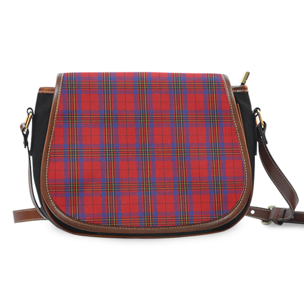 Clan Leslie Red Tartan Saddle Handbags UQ20 Clan Leslie Tartan Today   