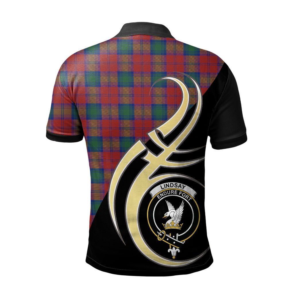 Clan Lindsay Modern Tartan Polo Shirt - Believe In Me Style RK71 Lindsay Modern Tartan Tartan Polo   