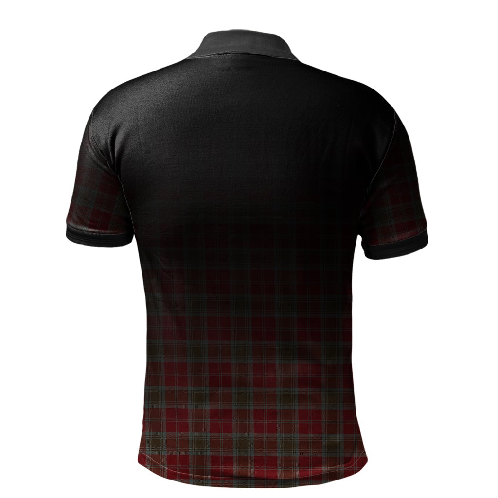 Clan Lindsay Weathered Tartan Polo Shirt - Alba Celtic Style DT77 Lindsay Weathered Tartan Tartan Polo   