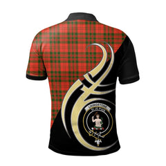 Clan Livingstone Modern Tartan Polo Shirt - Believe In Me Style CN96 Livingstone Modern Tartan Tartan Polo   