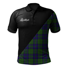 Clan Lockhart Modern Clan - Military Polo Shirt IN83 Lockhart Modern Tartan Tartan Polo   