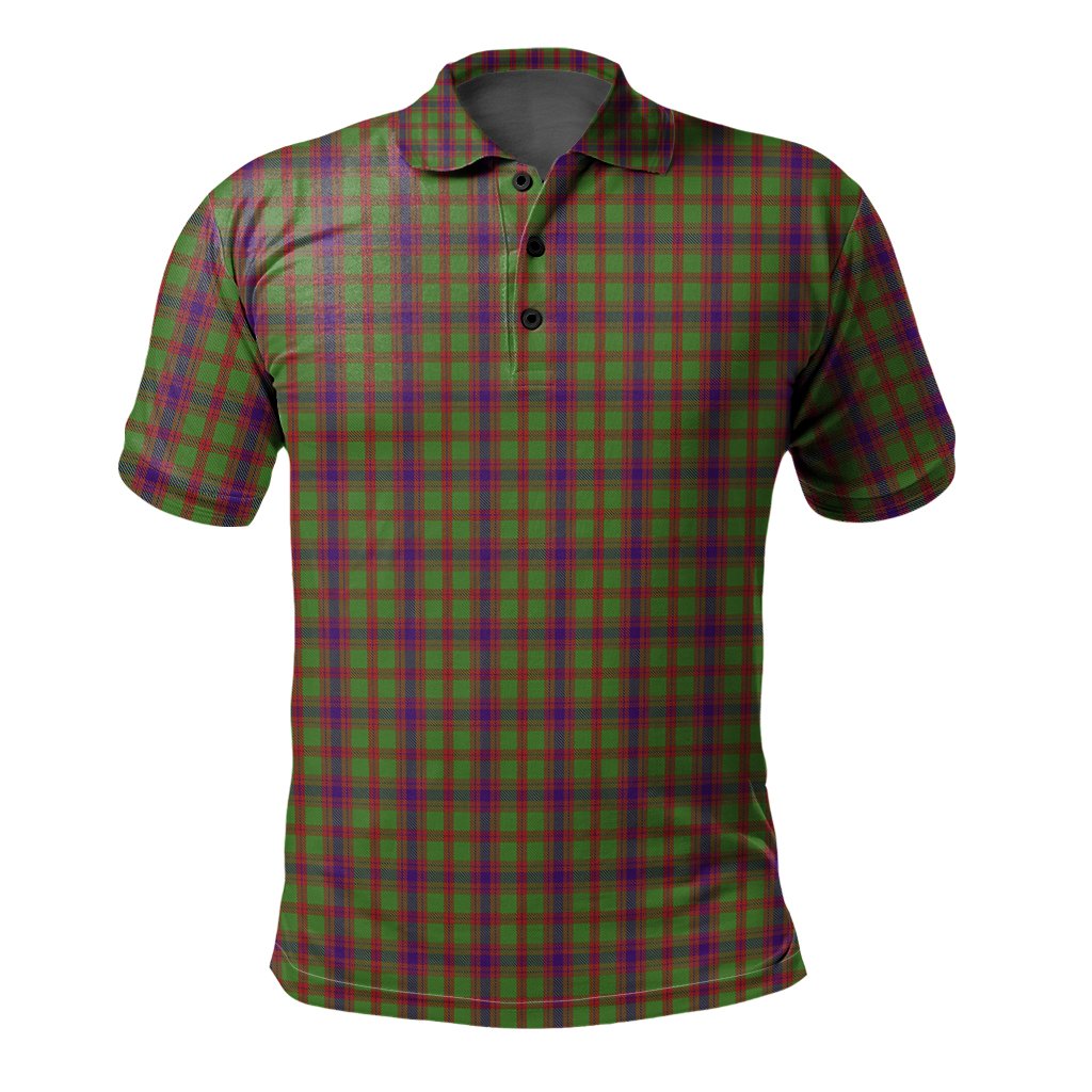 Clan Logan Light Tartan Polo Shirt SM82 Logan Light Tartan Tartan Polo   