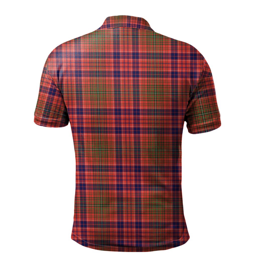 Clan Lumsden Modern Tartan Polo Shirt EH41 Lumsden Modern Tartan Tartan Polo   