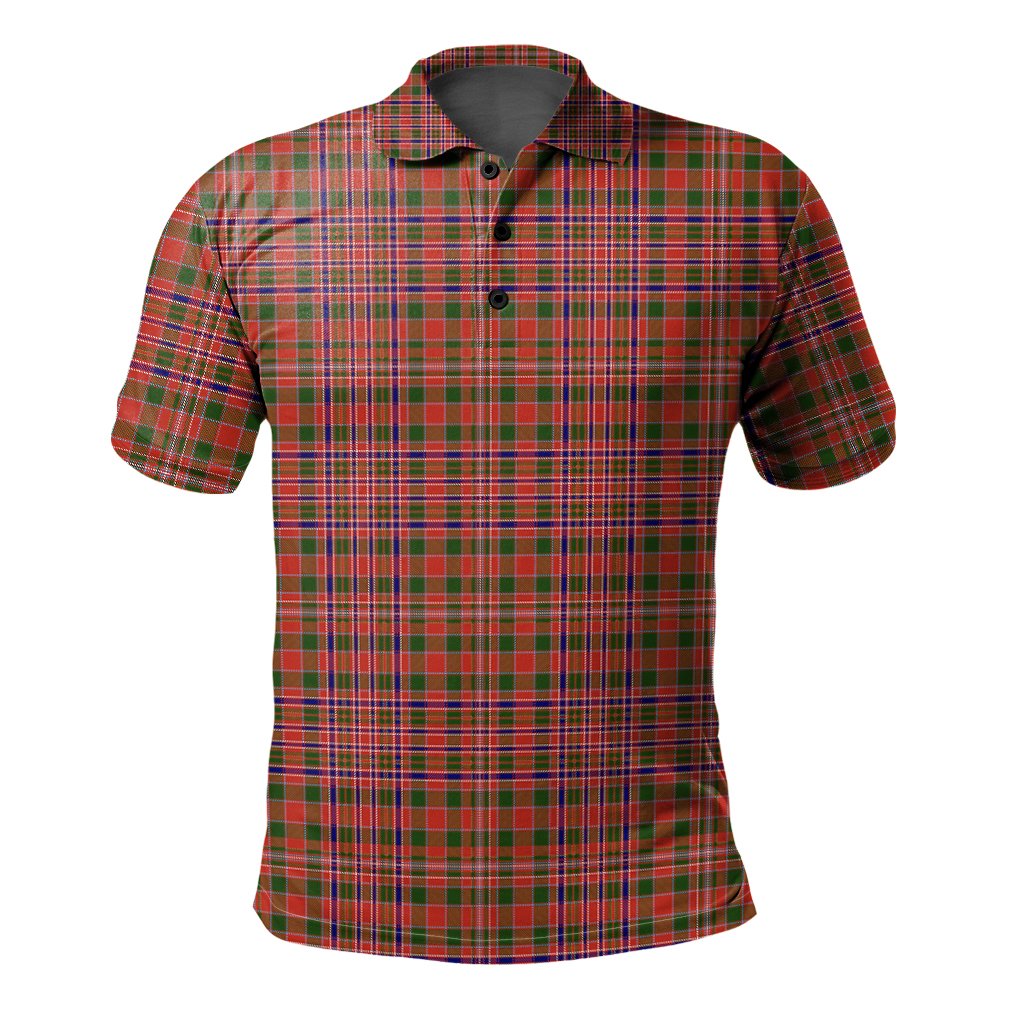 Clan MacAlister Modern Tartan Polo Shirt BT78 MacAlister Modern Tartan Tartan Polo   