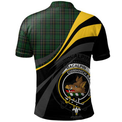 Clan MacAlpin (MacAlpine) 01 Tartan Polo Shirt - Royal Coat Of Arms Style MG52 MacAlpin (MacAlpine) 01 Tartan Tartan Polo   