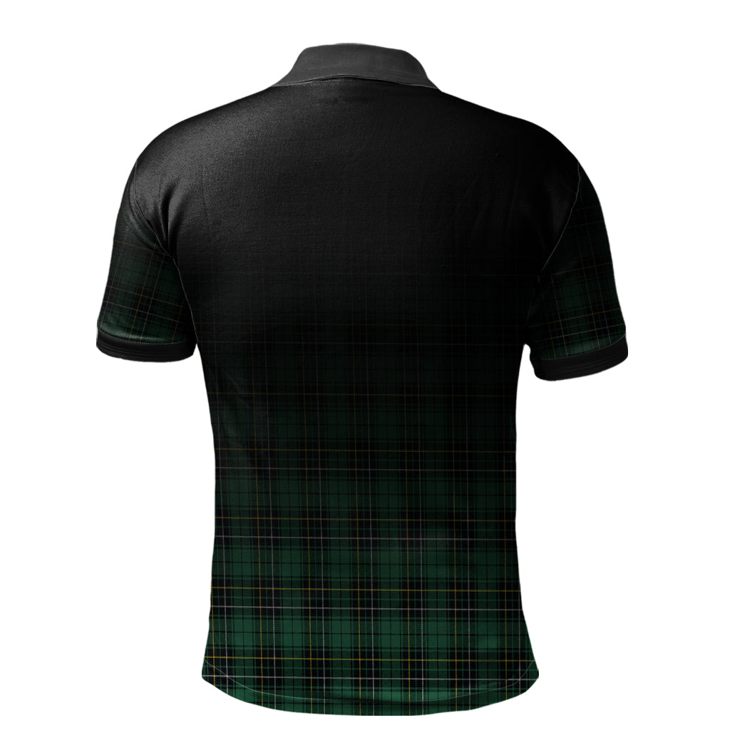 Clan MacAlpin (MacAlpine) Ancient Tartan Polo Shirt - Alba Celtic Style RV74 MacAlpin (MacAlpine) Ancient Tartan Tartan Polo   