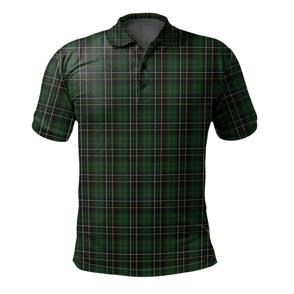 Clan MacAlpine 01 Tartan Polo Shirt GE42 MacAlpine 01 Tartan Tartan Polo   