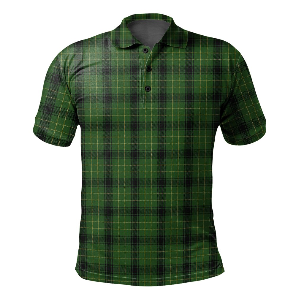 Clan MacArthur Highland Tartan Polo Shirt CF76 MacArthur Highland Tartan Tartan Polo   