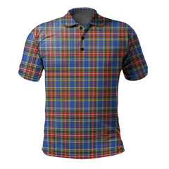 Clan MacBeth Modern Tartan Polo Shirt RE81 MacBeth Modern Tartan Tartan Polo   